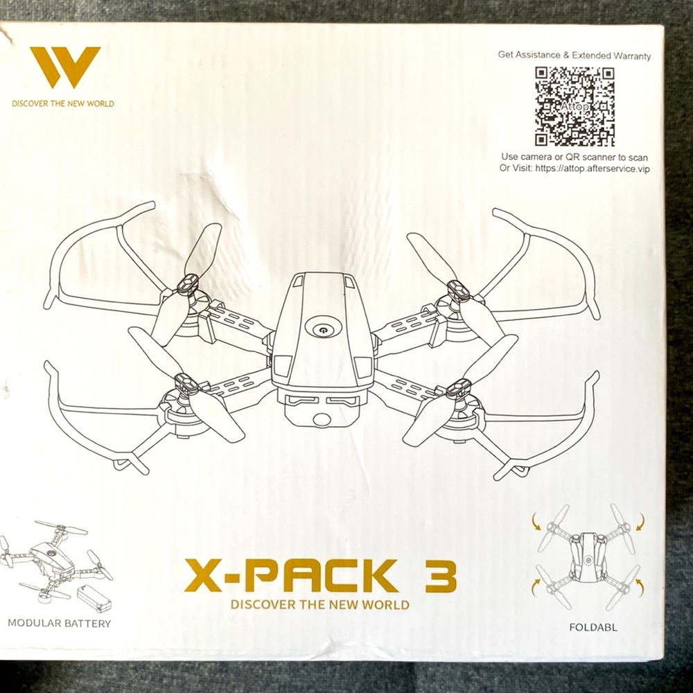 X-PACK3 HIGH QUALITY PACK DRONE
